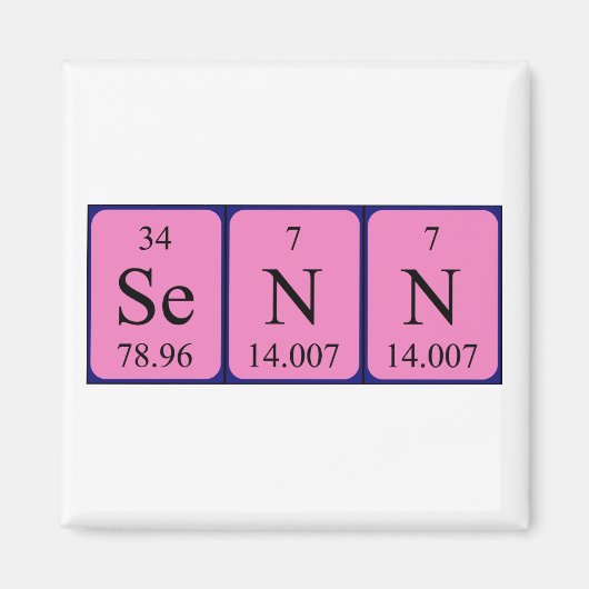Senn Periodenmagnet Magnet (Vorne)