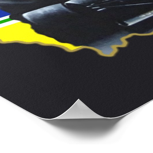 Senna Painting Poster (Ecke)