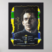Senna Painting Poster (Vorne)