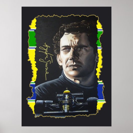 Senna Painting Poster (Vorne)
