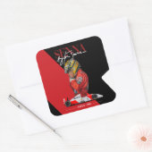 Senna Quadratischer Aufkleber (Umschlag)