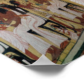 Sennedjem und seine Ehefrau gegenüber einem naos Poster (Ecke)