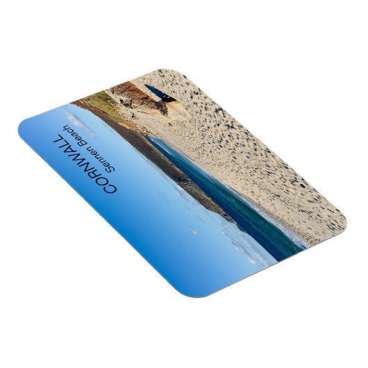 Sennen Beach Cornwall England Magnet (Rechte Seite)