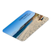Sennen Beach Cornwall England Magnet (Linke Seite)