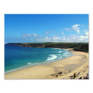 Sennen Bucht Cornwall England Fotodruck