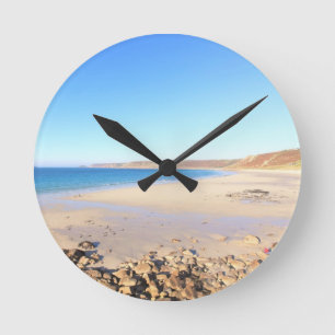 Sennen Bucht-Wanduhr Runde Wanduhr