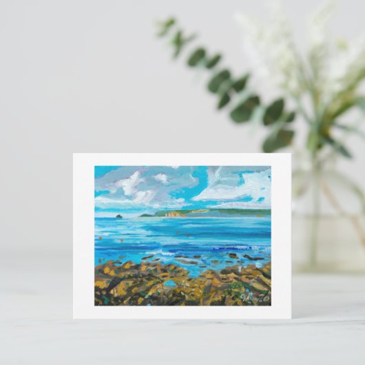 Sennen Cornwall Postkarte (Stehend Vorderseite)