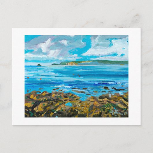 Sennen Cornwall Postkarte (Vorderseite)