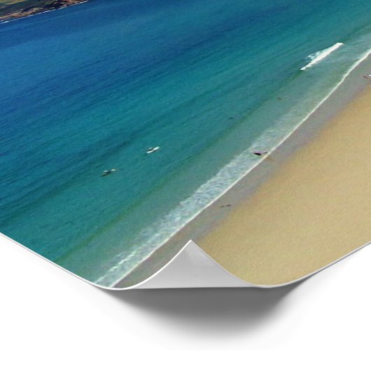 Sennen Cove Cornwall England Poster (Ecke)