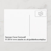 Sennen Cove Cornwall England Postkarte (Rückseite)