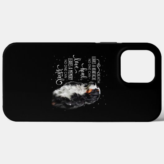 Sennenhund Berner Case-Mate iPhone Hülle (Rückseite (Horizontal))