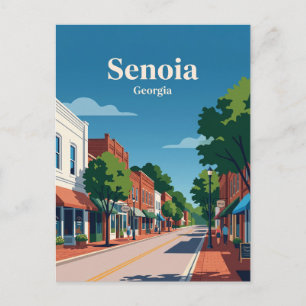 Senoia Georgia Postkarte