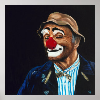 Senor Billy der Hobo Clown Poster