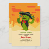 Señor Cactus Birthday Party Einladungen (Vorne/Hinten)