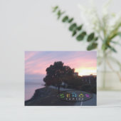 Señor Camisa Creative Sunrise Postkarte (Stehend Vorderseite)