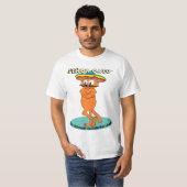 Señor Gato™ Die Debonair Moustachio'd Cat! T-Shirt (Vorne ganz)