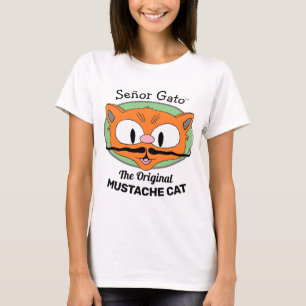 Señor Gato™ die originale Schnurrbartkatze T-Shirt