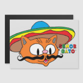 Senor-Gato-Magnetkarte Magnetkarte (Vorne/Hinten)