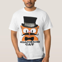 Señor Gato Millionaire Mustache Cat mit Bow-Krawat