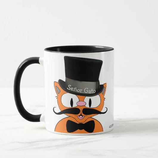 Señor Gato "Puttin' on the Ritz" Tasse (Links)
