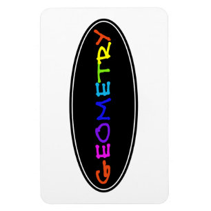 Señor Geometric Foto Magnet