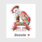 Señor Hombre Dia De Los Muertos Aufkleber (Blatt)