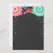 Señor oder Señorita Geschlecht Einladung Fiesta (Rückseite)