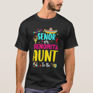 Senor- oder Senoritentante als mexikanisches Fiest T-Shirt