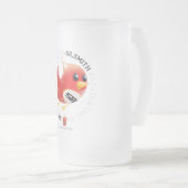 Señor Smith´s mattierte Bier-Tasse Mattglas Bierglas (VorderseiteRechts)