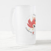 Señor Smith´s mattierte Bier-Tasse Mattglas Bierglas (Vorderseite Links)