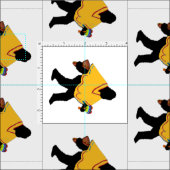 Senor Squatcho de Mayo mit Poncho Stoff (Kachel)