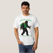 Senor Squatcho de Mayo mit Poncho T-Shirt (Vorne ganz)