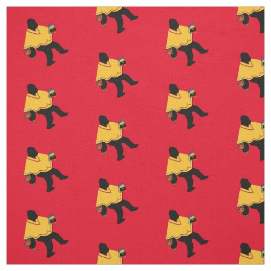 Senor Squatcho de Mayo Sasquatch Stoff (Muster)