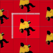 Senor Squatcho de Mayo Sasquatch Stoff (Kachel)