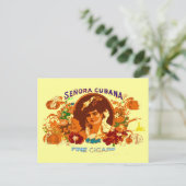 SENORA CUBANA POSTKARTE (Stehend Vorderseite)