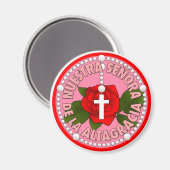 Señora de la Altagracia Magnet (Vorderseite/Rückseite)