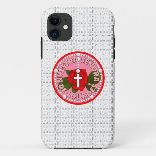 Señora De Lourdes Case-Mate iPhone Hülle (Rückseite)