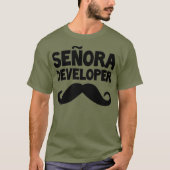 Senora Developer Funny STEM Informatik T-Shirt (Vorderseite)