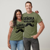 Senora Developer Funny STEM Informatik T-Shirt (Unisex)
