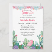 Señorita Baby Dusche Einladung (Vorderseite)