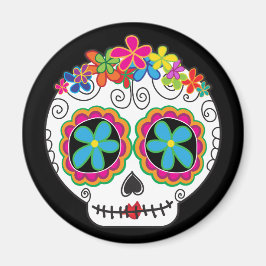 Señorita Calavera Tag des Toten Zuckerschädels Magnet