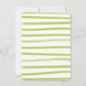 Señorita Margarita Mexican Fiesta Birthday Einladung (Rückseite)