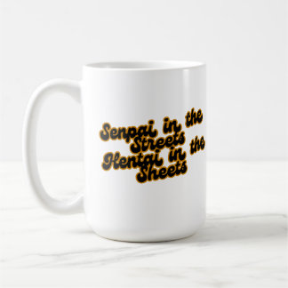 Senpai auf der Straße, Hentai im Bett Kaffeetasse