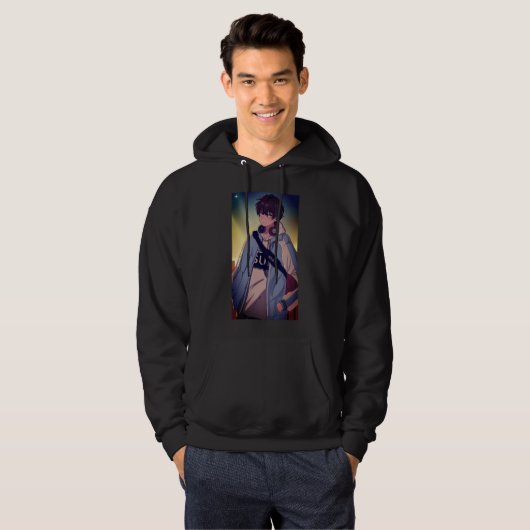 SenpaiXEL Urban Sunset Boy Hoodie (Vorne ganz)