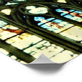 SENS CATHEDRAL ROSE FENSTER POSTER (Ecke)