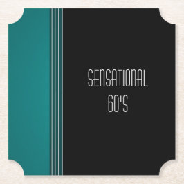 "Sensational 60's" - individualisierbarer Unterset Untersetzer
