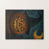 Sensational Mosaic Pumpkin Halloween Puzzle (Horizontal)
