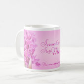 Sensational Schritt-Mama lillac Orchidee dankt Kaffeetasse (Vorderseite Links)