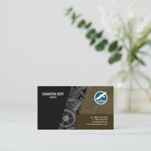 Sensational silberne visitenkarte (Stehend Vorderseite)