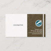 Sensational silberne visitenkarte (Rückseite)